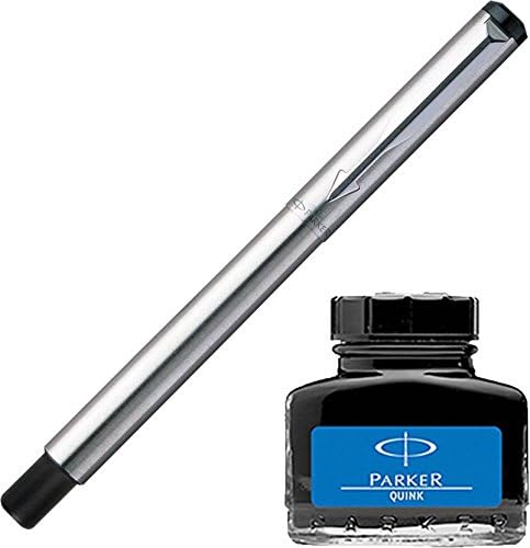 Amazon | Parker Vector 万年筆 クインクボトル付き (ブルー) | 万年筆